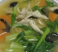 Golden Mushroom Noodles