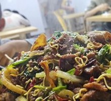 Chicken and Pork Belly Stir-fry