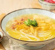 Bamboo Mushroom Chicken Noodle Soup