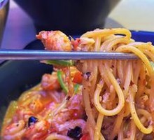 Spicy Cream Lobster Pasta