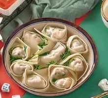 Sheep's Sorrel and Pork Dumplings