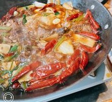 Stewed Pork Intestine and Chicken in Hanging Pot