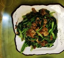 Fried Baby Bok Choy