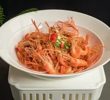 Stir-Fried River Shrimp