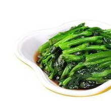 Stir-Fried Mustard Greens with Fermented Black Beans
