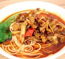 Spicy Chicken Offal Noodle Soup