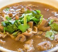 Pickled Cabbage and Pork Intestine Noodle Soup