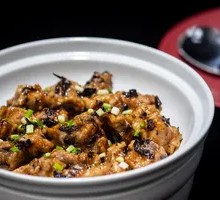 Steamed Pork Ribs with Preserved Vegetable
