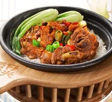 Spicy Chicken Baozi Rice