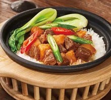 Curry Beef and Potato Baozi Rice