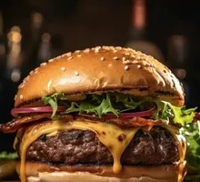 Shredded Beef Burger