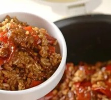 Beef Sauce Rice