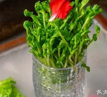 Freshly Cut Pea Shoots