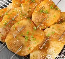 Roasted Potato Slices