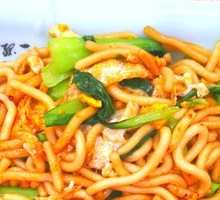 Shredded Pork Egg Fried QQ Noodles