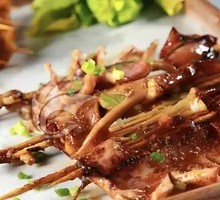 Grilled Giant Squid
