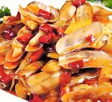 Spicy Stir-Fried Sea Clams