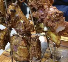 Grilled Lamb Ribs