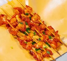Grilled Chicken Gizzards