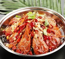 干锅香辣鸭头