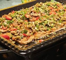 Sizzling Tofu with Sauce