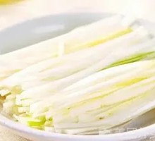Cucumber and Green Onion Strips