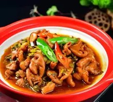 Pickled Cabbage with Pig Intestines