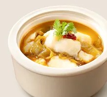 Spicy Sour Fish in Golden Soup