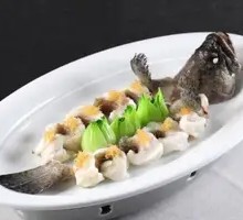 Steamed Tiger Grouper with Soy Sauce Crumbs