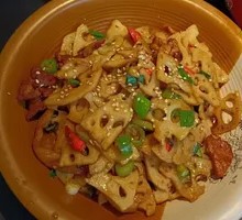 Stir-Fried Lotus Root Strips