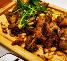 Hand-grabbed Lamb Ribs