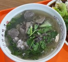 Meat Egg Rice Noodle Roll