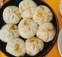 Sour Pickled Bean and Vermicelli Steamed Buns