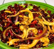 Spicy Squid Rings