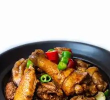 Braised Black Hen Chicken from Yixian