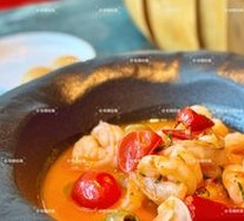 Spanish Spicy Olive Shrimp