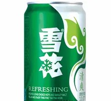 Snow Beer Refreshing