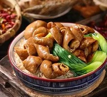 Braised Pork Intestine Rice