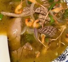 River Shrimp and Eel Noodles