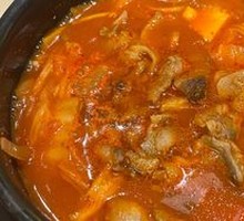 Pork and Kimchi Rice Soup
