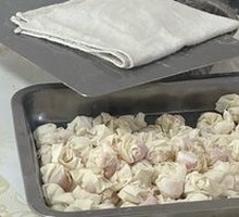 Freshly Wrapped Dumplings