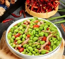 Soybean and Pork Stir-fry