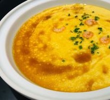 Shrimp and Egg Custard