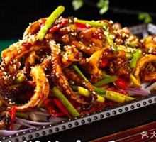 Grilled Squid Tentacles