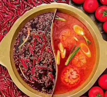 Yuan Yang Beef Tallow Tomato Hot Pot