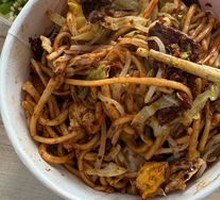 Beef and Egg Fried Noodles