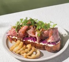 Danish No.3 Low-Temperature Wagyu Open Sandwich