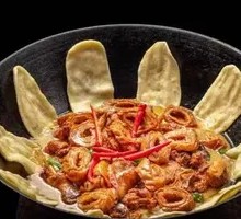 Fatty Intestine Pot Chicken