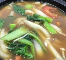 Vegetable and Pork Noodle Dumplings