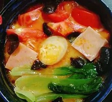 Tomato and Egg Hot Rice